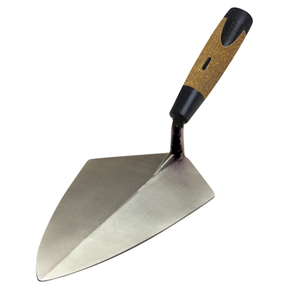 Picture of 11-1/2” Wide Heel Brick Trowel with Cork Handle